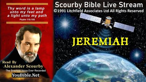 24 | The Book of Jeremiah Live Stream | Audio Bible | Read by Alexander Scourby | God is Love ...