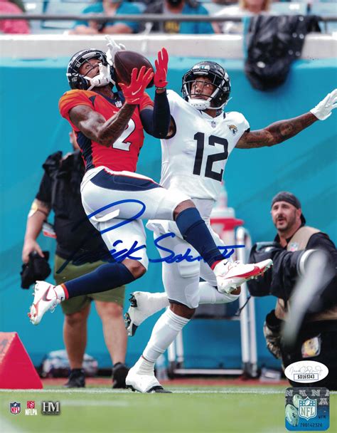 Patrick Surtain Autographed/Signed Denver Broncos 8×10 Photo JSA ...