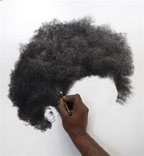 Drawing Black hair with pencil. : r/drawing