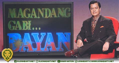 Will ABS-CBN bring back ‘Magandang Gabi Bayan’ on TV? - TrueID