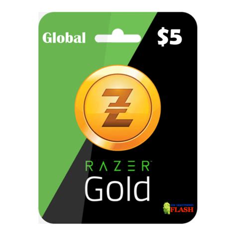 Razer Gold Global 5 USD Card Email Delivery (Rixty) - gsm-flash