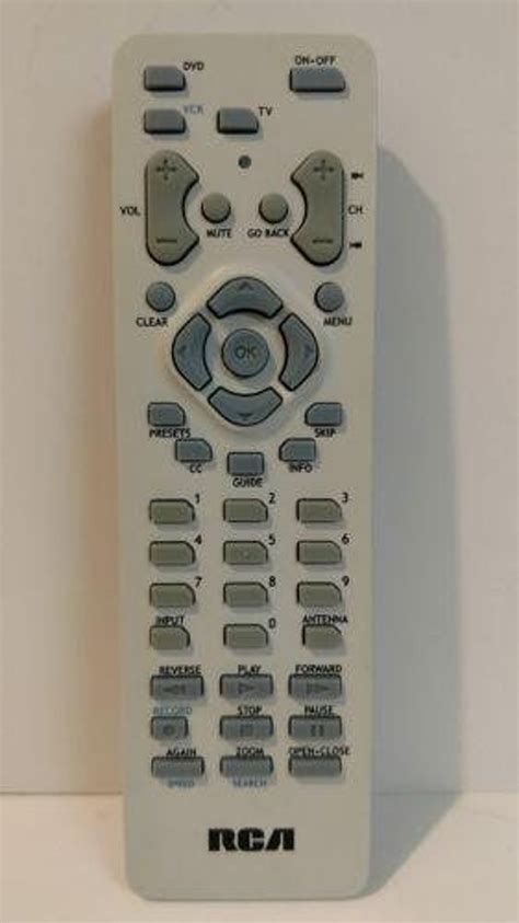 RCA Lcd Tv Dvd Remote Control RCR311TBM2 - Etsy