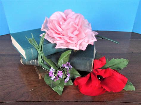 Vintage Millinery Flowers Your Choice Vintage Silk Flower | Etsy