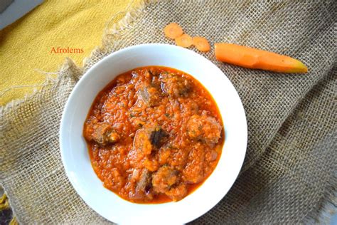 Beef Carrot Stew - Afrolems Nigerian Food Blog