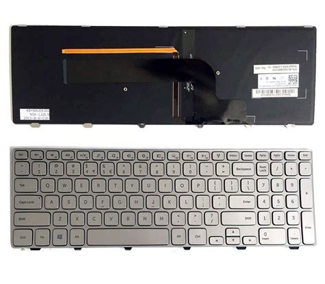 New Keyboard for Dell Inspiron 15 7000 Series 15 7537 Series Backlit