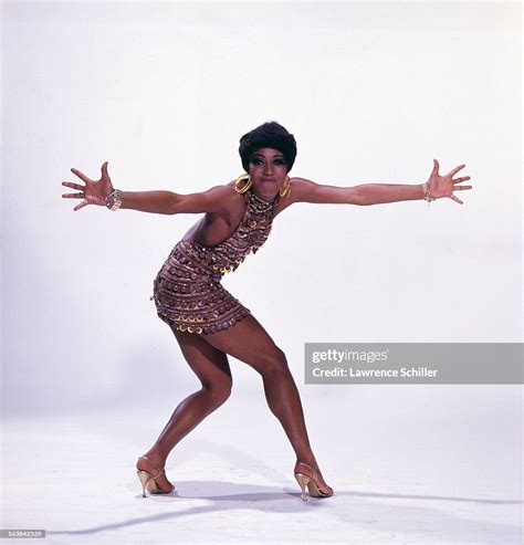 Portrait of American actress and dancer Paula Kelly in costume for ...