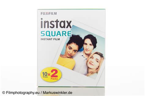 Fujifilm Instax Square Film - Instant film information