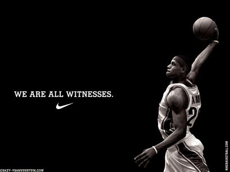 Download Basketball Dunk Lebron Witness Nike Wallpaper | Wallpapers.com