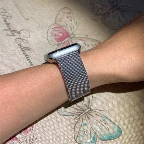 Milanese Loop Apple Watch Bands - Silver | SmartaWatches