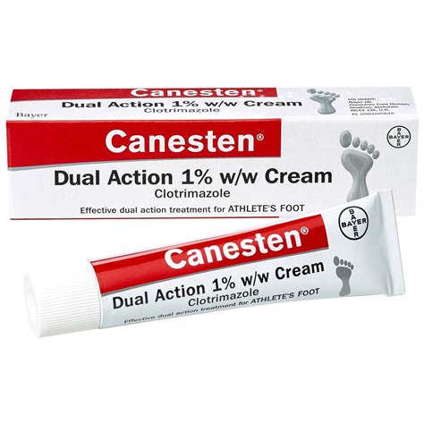 Canesten Dual Action Athlete's Foot Cream 15g | Footcare - B&M