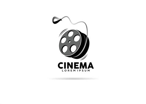 cinema logo design template 28894897 Vector Art at Vecteezy