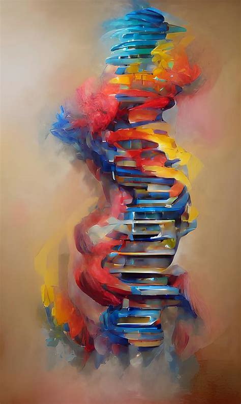 Abstract DNA 08 Digital Art by Gerald Pfister - Fine Art America