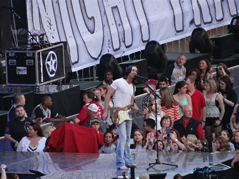 Jake Owens at Sanford Stadium, University of Georgia...everyone can be a dawg for a night ...