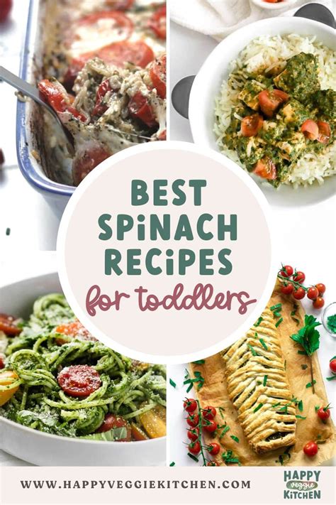 6 Spinach Recipes for Toddlers - Happy Veggie Kitchen