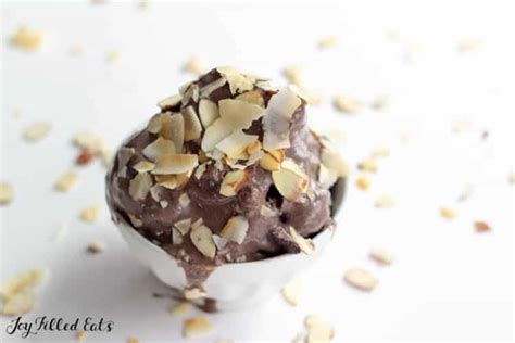 Almond Joy Ice Cream - Low Carb, Keto, Sugar-Free | Joy Filled Eats