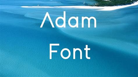 Adam Font Free Download