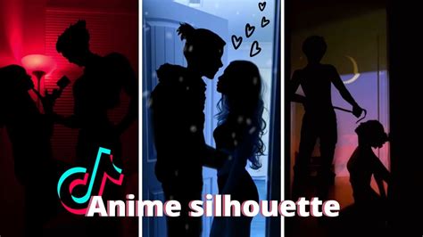 Anime silhouette challenge tiktok compilation - YouTube