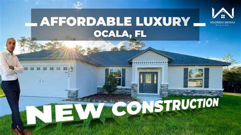 New Home For Sale In Ocala, Florida With Luxury Finishes And NO HOA!! - YouTube