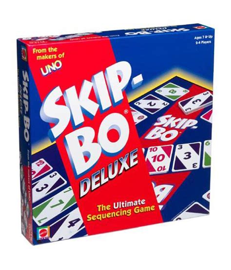 Mattel Skip-Bo Deluxe Card Game(Imported Toys) - Buy Mattel Skip-Bo Deluxe Card Game(Imported ...