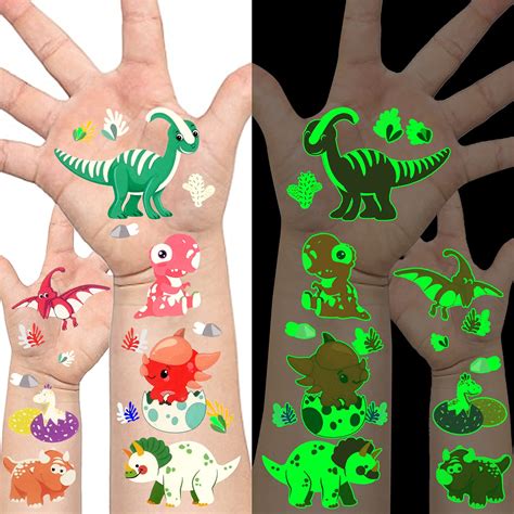 Buy GLOW IN THE DARK: Easy to use: Choose your favorite dinosaur, tear ...