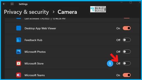 Windows 11 Privacy Settings For Camera And Mic HTMD Blog