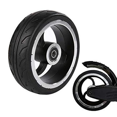 Amazon.com: MAGT Electric Scooter Tyre Replacement 5.5inch Durable Solid Rear Wheel Scooter ...