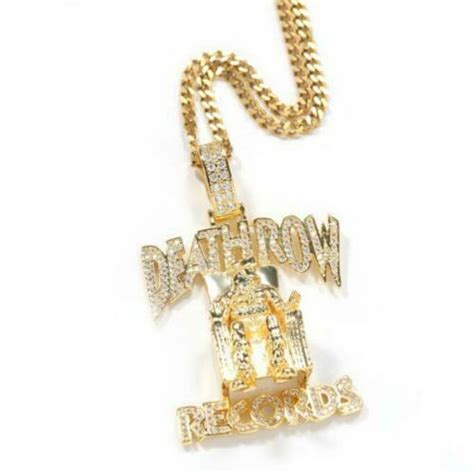 Iconic Iced Out Tupac Death Row Chain | ubicaciondepersonas.cdmx.gob.mx