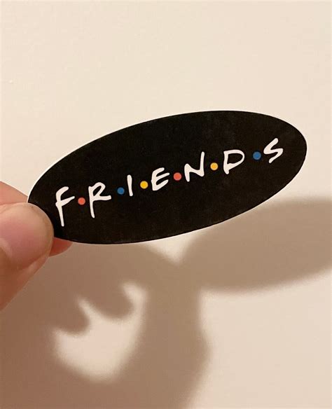 Friends Logo Sticker - Etsy