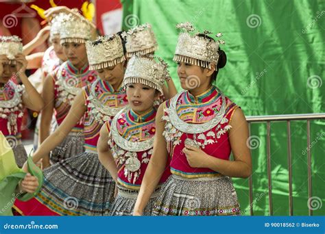 Chinese Traditional Costumes Editorial Photography - Image of folk ...