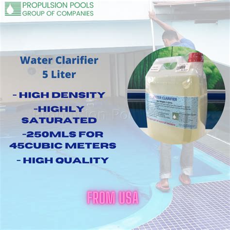 [READY STOCK] 5 litre Water Clarifier for Swimming Pool Water Up to ...