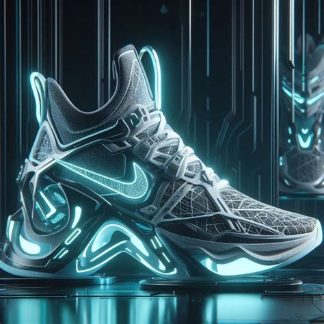 Futuristic Nike sneaker in a digital - DEEP AI ARTS - Digital Art ...