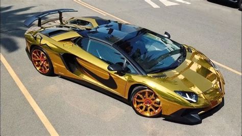 Everything You Need to Know About the Golden Lamborghini | Gold ...