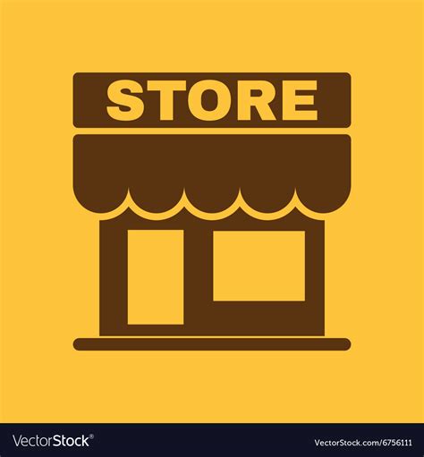 Store icon shop and retail market symbol Vector Image