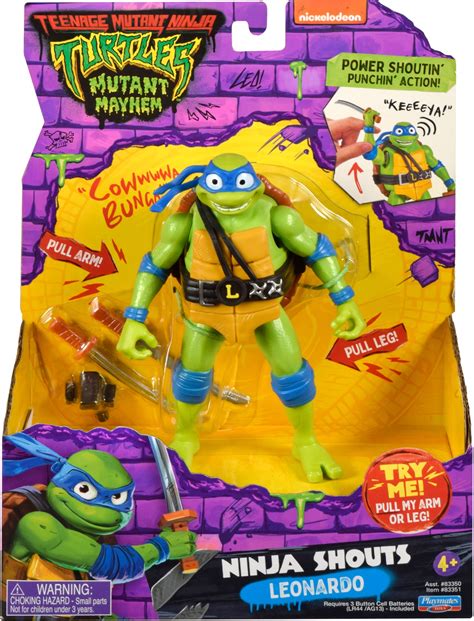 Teenage Mutant Ninja Turtles: Mutant Mayhem: Leonardo: Action Figure ...