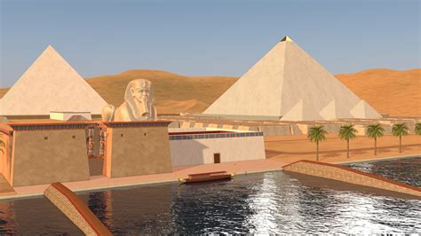 Pyramids of Giza 3D model - TurboSquid 1983949