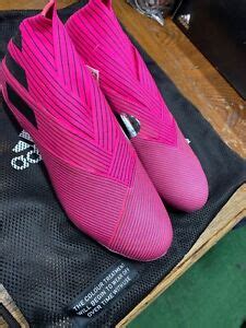 adidas nemeziz 19.1 + FG HOT PINK BLACK SIZE MANS 9 ONLY LIONEL MESSI ...