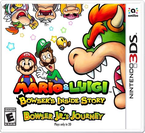 Mario & Luigi: Bowser's Inside Story + Bowser Jr.'s Journey forNintendo 3DS : Amazon.co.uk: PC ...