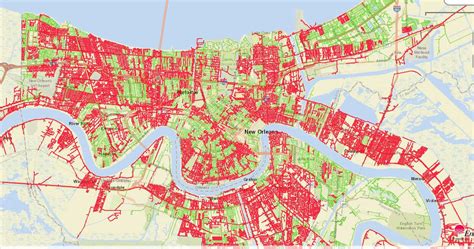 Entergy New Orleans Power Outage Map - Oconto County Plat Map