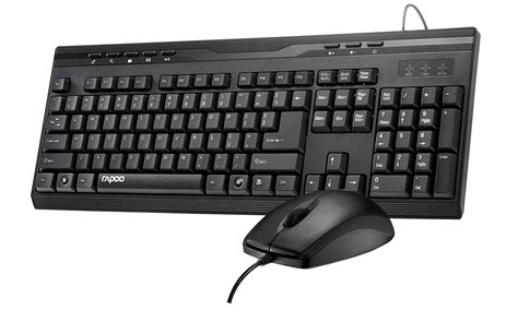 Rapoo NX1710 USB Multimedia Keyboard Mouse – Rs.690 – LT Online Store