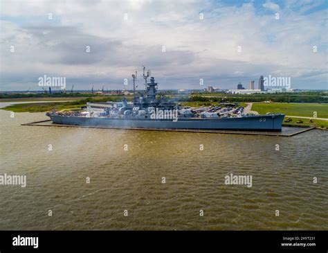 The USS Alabama Battleship Stock Photo - Alamy