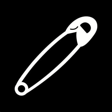 Safety Pin Vector Icon 17141820 Vector Art at Vecteezy