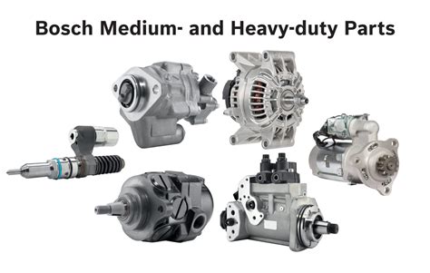 Bosch medium & heavy-duty part cross-references now available in ...