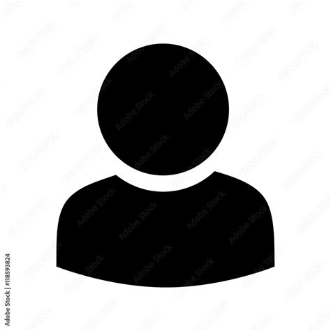 avatar head male profile icon person social website member vector ...