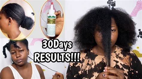 30DAYS WILD GROWTH HAIR OIL CHALLENGE AND RESULTS - YouTube