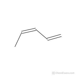 Cis-1,3-Pentadiene Molecular Weight - C5H8 - Over 100 million chemical ...