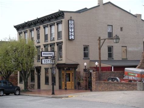 Located in downtown Madison, Indiana, the Broadway Hotel & Tavern is a ...