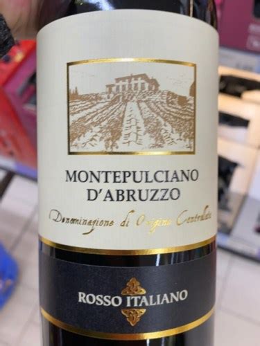 Aldi Montepulciano d'Abruzzo | Vivino United Kingdom