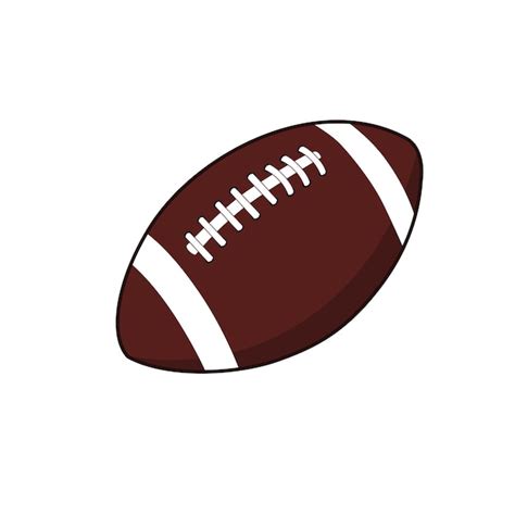 Premium Vector | American football ball vector