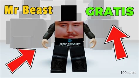 (Especial 100 Suscriptores) Mr Beast GRATIS 😎 (0 ROBUX) Roblox Avatar ...