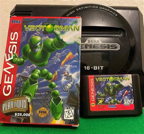 My copy of Vectorman! A later Genesis release and forgotten Sega hero. : r/SEGAGENESIS